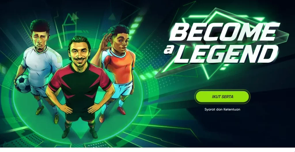 Become a Legend 1xBet Indonesia