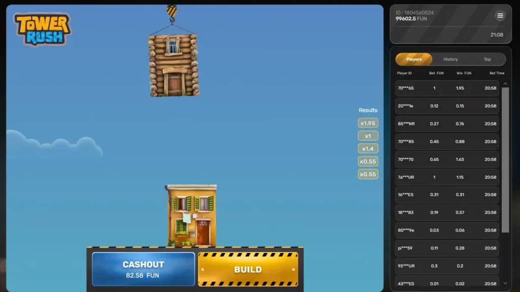 Gameplay di Tower Rush