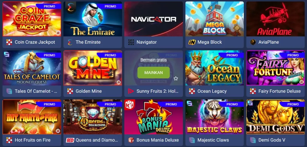 Kasino Demo 1xBet
