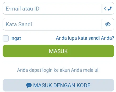 Login 1xBet