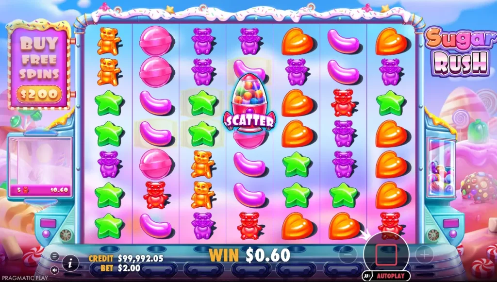 Simbol Sebar Sugar Rush